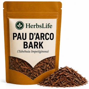 PAU D'ARCO BARK | Tabebuia Impetiginosa Dried Cut | Herbal Tea, Apothecary & Craft Botanical