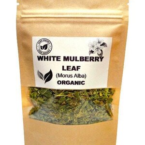 Organic white mulberry leaf | morus alba | mulberry tea | herbal tea | dried leaf | organic herbs | herba | tea | leaves