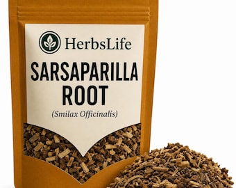 SARSAPARILLA ROOT | Smilax Officinalis Dried Cut | Herbal Tea, Apothecary & Craft Botanical