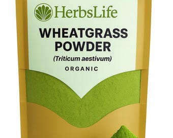WHEATGRASS POWDER | Triticum Aestivum Natural Ground | Cooking, Smoothies, Juicing & Bulk Food Ingredient
