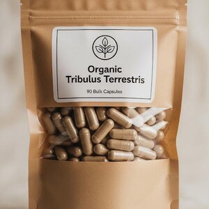 Tribulus terrestris 90 capsules 500mg. | tribulus fruit | vegan capsules herbal supplements