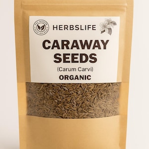 Organic CARAWAY SEEDS | carum carvi | caraway tea | dried seeds | organic herbs | organic spices | herbal tea | herba | tea | seeds