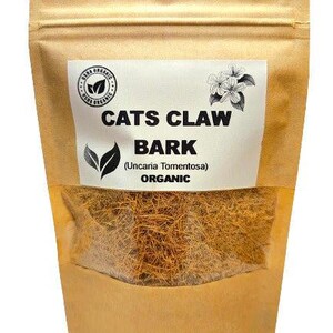 Organic cat&#39;s claw bark | uncaria tomentosa | cats claw bark tea | herbal tea | dried bark | dried herbs | organic herbs | herba | tea