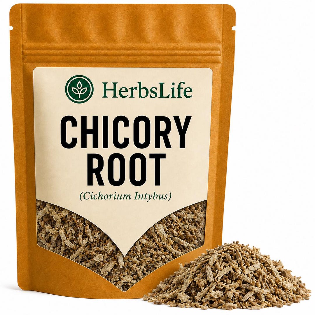 CHICORY ROOT Dried Cut | Cichorium Intybus | Bulk Cooking Coffee
