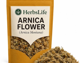 ARNICA FLOWER | Wildcrafted Bulgarian Arnica Montana Dried | Apothecary, Topical Craft & Bulk Botanical