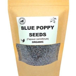 Blue poppy seeds | papaver somniferum | whole oily seeds | dietary fibre | | tea | sprouting | papaver | poppyseed | natural seeds