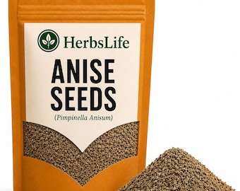 ANISE SEEDS Natural Whole | Pimpinella Anisum | Bulk Cooking Baking Culinary Spice