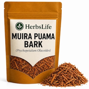 MUIRA PUAMA BARK | Ptychopetalum Olacoides Dried Cut | Apothecary, Tincture & Craft Botanical