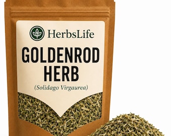 GOLDENROD HERB Dried | Solidago Virgaurea | Wildcrafted Bulk Culinary Craft Apothecary Botanical