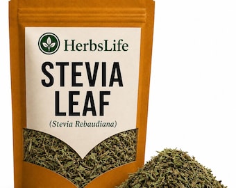 STEVIA LEAF Dried | Stevia Rebaudiana | Wildcrafted Bulk Natural Sweetener Culinary Herb