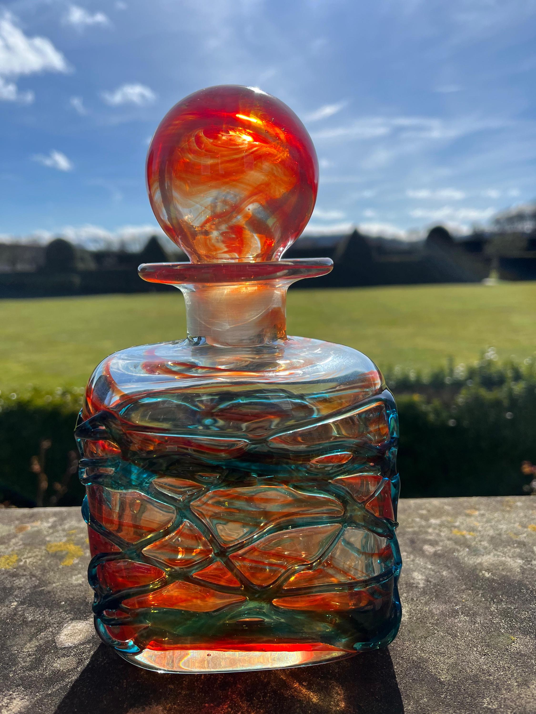 Mdina Glass Decanter - Etsy