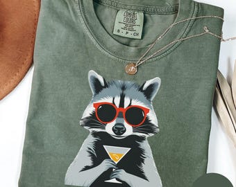 Raccoon shirt, Trash Panda shirt, Unhinged Sarcasm shirt, Funny animal hoodie, funny animal shirt, Feral Raccoon