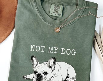 Custom French Bulldog Shirt, Comfort Colors Frenchie Mom Shirt, French Bulldog Dog Mama Shirt,French Bulldog Lover Gift,Frenchie Dog Mom Tee