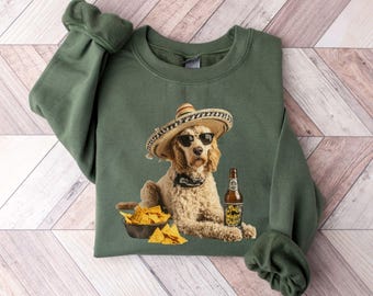 Funny dog shirt, Dog Beer shirt, Golden Doodle sweatshirt, Dog Lover gift, Dog mom hoodie, Gift for Dog dad