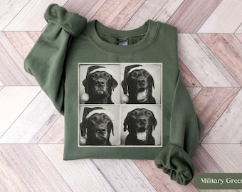 Black Labrador Shirt, Gift for Black Lab Mom, Labrador Dog Mama Shirt, Black Lab Lover Gift, Labrador Dad Gift, Dog Christmas Sweater