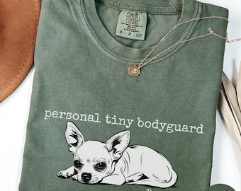 Custom Chihuahua Dog Name Shirt, Personalized Dog Parent Gift, Chihuahua Mom Shirt, Chihuahua Dog Dad Gift, Dog Lover Gift