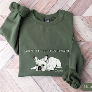 Custom French Bulldog Sweatshirt, Frenchie Mom Shirt, French Bulldog Dog Mama Sweater, French Bulldog Lover Gift, Frenchie Dog Dad shirt