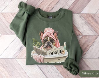 French Bulldog Sweatshirt, Gift for Dog Lovers, Funny Meme Dog shirt, I got that Dog in me, Gift for Dog Mom, Frenchie Dad Gift