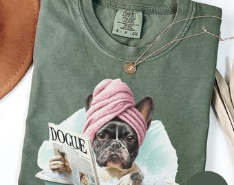 French Bulldog Shirt, Frenchie Mom Gift, Frenchie Dad Shirt, Dog Lover Gift, Funny Dog Meme Shirt, I got that dog in me, Gift for Dog Owner