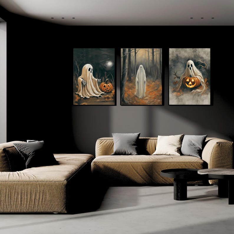 Halloween Set Bundle, Vintage Halloween Gallery Wall Set of 20 ...