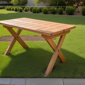 PDF Download, DIY Outdoor Folding Picnic Table plan, Woodworking plans, Patio Furniture, Folding table plans