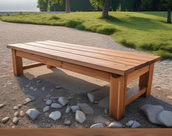 PDF Download, DIY Backyard Bench build Plan, Woodworking plans, Patio furniture, DIY plans, Wooden park bench, Instant Download