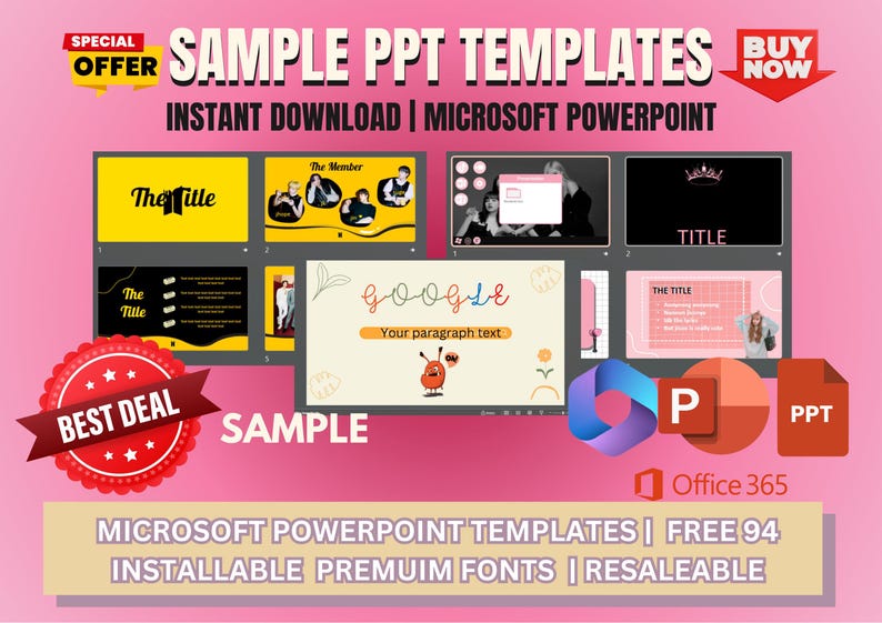 70 Editable Random Powerpoint Template High Quality - Etsy Australia