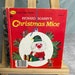 Richard Scarry's Christmas Mice (Little Golden Book) – Hardcover, 2014, Good Condition – Illustrated Holiday Book For Kids