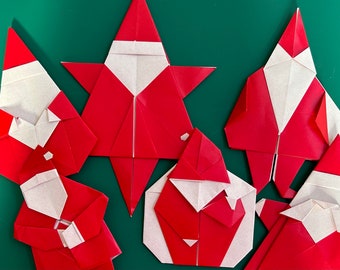 CHRISTMAS in JULY - Origami Santa - Send in the Big Guys!!!