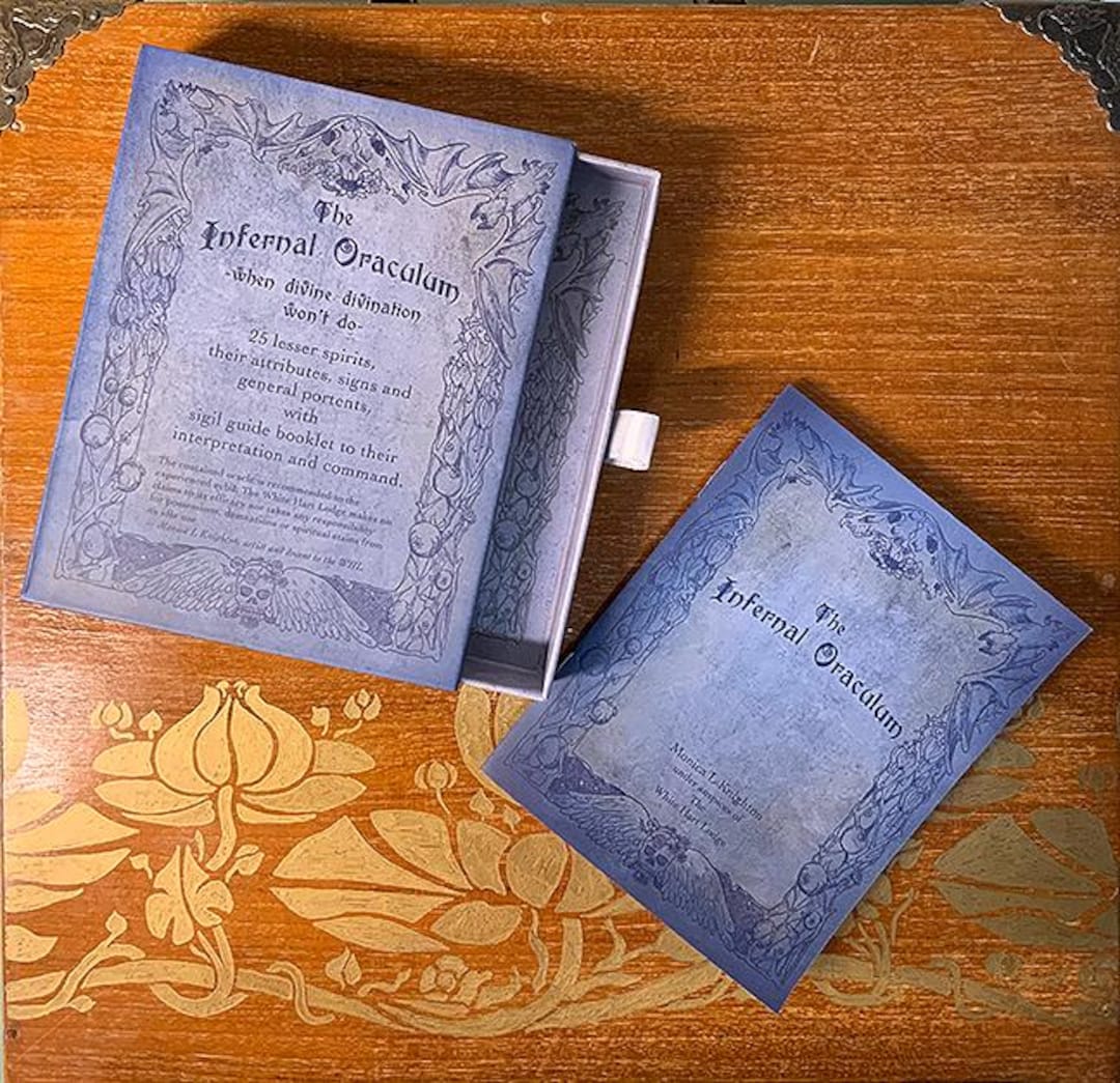 The Infernal Oraculum -A 25 Card Oracle of Misplaced Goetic Demons ...