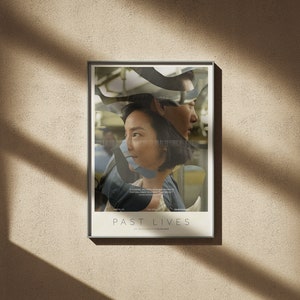 Póster de la película Vidas pasadas (2023): descarga digital completa de arte original