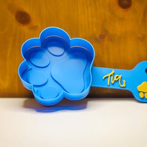 Personalized Dog Food Scoop - Custom Engraved Pet Food Measuring Spoon - Unique Gift for Dog Owners"