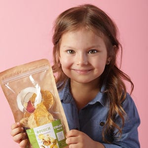 Natural Fruit Chips – Healthy Dried Fruit Snacks, No Sugar Added, Vegan & Gluten-Free, Crispy Fruit Slices, Dehydrated Fruit, Healthy Snack
