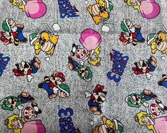 Super Mario  Microwave Heating Pad /10x5/rice filled choice of scented with lavender or unscented