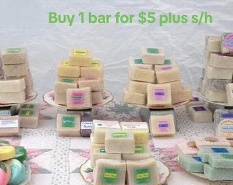 Vegan All Natural Bar soap/body soap/natural /color free