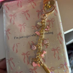 4 Ciondoli Per Cellulare Carini - Pesci Rossi E Stelle, Portachiavi Per Borse E Custodie