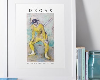 Degas Print, Degas Art Print, Ballet Decoration, Art Print, Dancer Art, Ballet Poster, Dance Poster, Matte Vertical Posters