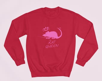 Nutcracker Rat Queen Sweatshirt Ballet Sweatshirt Nutcracker Gifts Ballerina Sweatshirt Crewneck