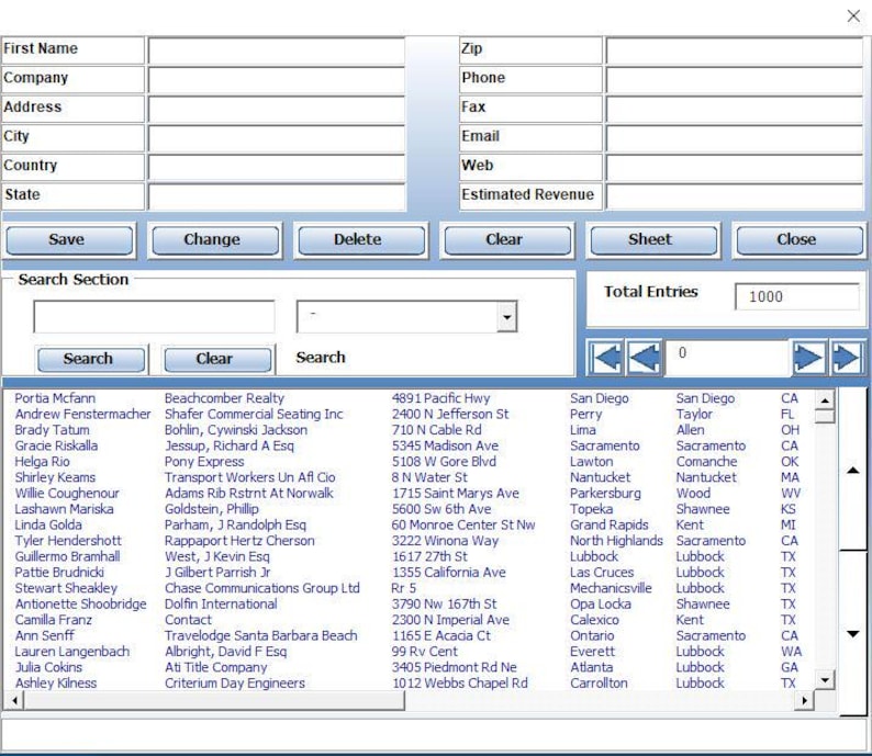 Customer Tracking Excel Template | Client Management Spreadsheet ...