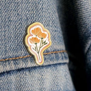 Poppy Magic Pin