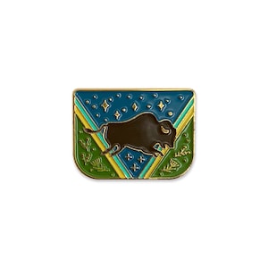 Bison Magic Enamel Pin