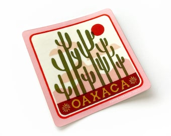 Oaxaca Mexico Sticker, Decal for Hydro Flask, Sticker for Laptop, Gift for Traveler