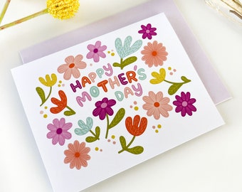 Bold Florals Mother’s Day Card