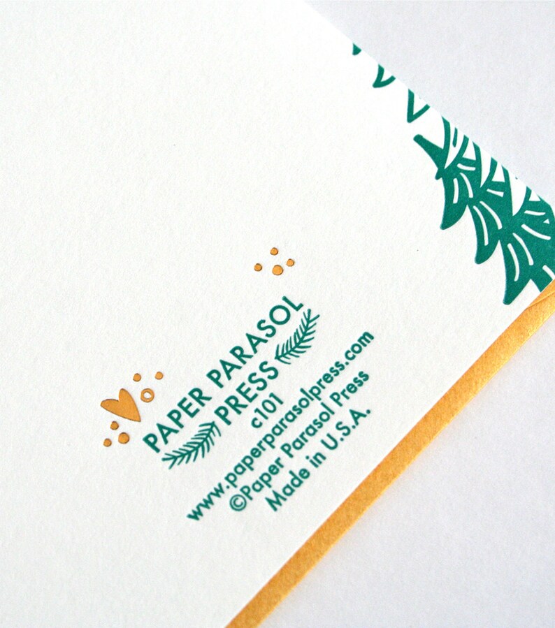 Written in the Stars Letterpress and Foil Card image 6