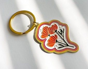 Poppy Magic Keychain