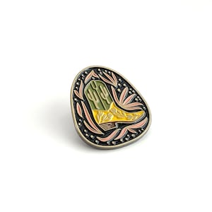 Baja Boot Enamel Pin, Gift for Cowboy Cowgirl, Western Inspired, Enamel Pin for Backpack