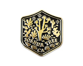 Joshua Tree National Park Enamel Pin, Gift for Nature Lover, Pin for Backpack