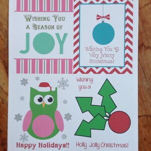 Holiday, Christmas Cards/gift Tags for EOS Lip Balm, Printable, Instant ...
