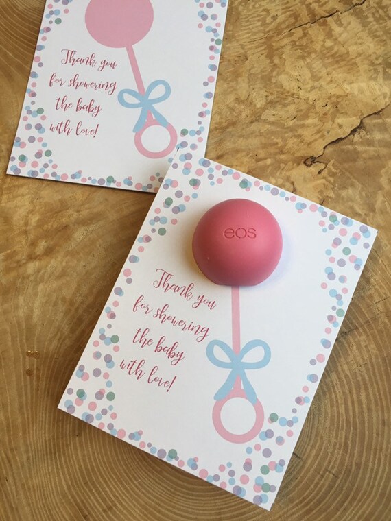 baby shower rattle favors