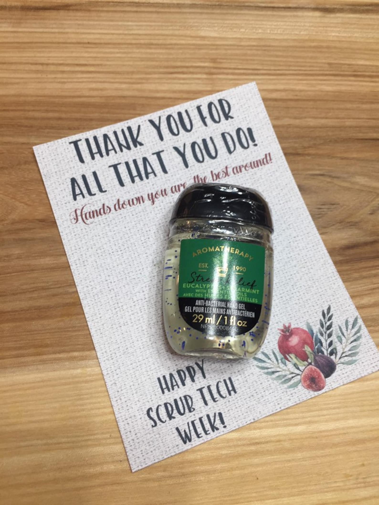 Scrub tech week surgical technologist appreciation thank you Etsy